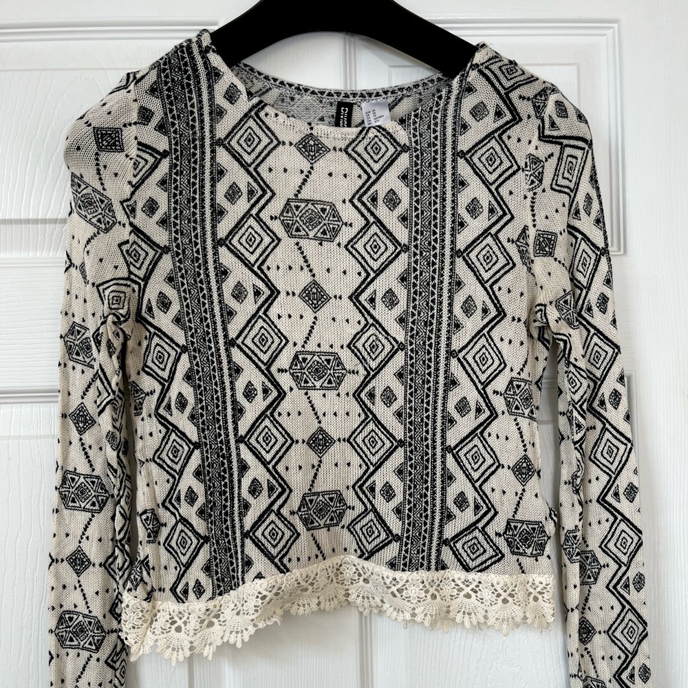 H&M Women’s Long Sleeve Top, Sz: XS